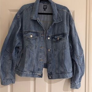 GAP Oversized Icon Denim Jacket
